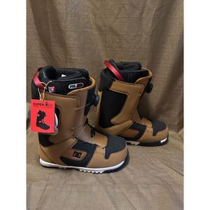NWT DC Mens Phase Boa Pro Snowboard Boots Brown Black Size 8.5
